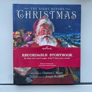 The Night Before Christmas Recordable Story Book Hallmark 2009 UNUSED